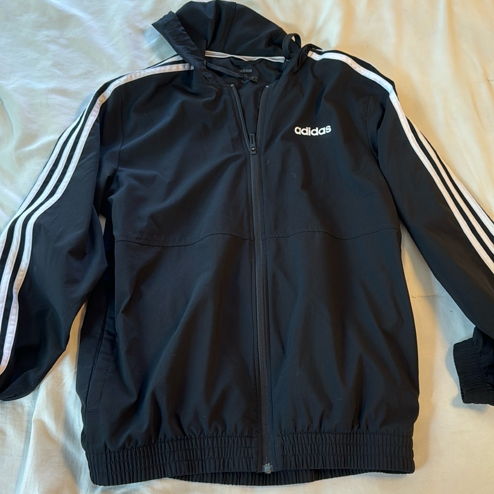 Adidas Athletic Jacket in Black